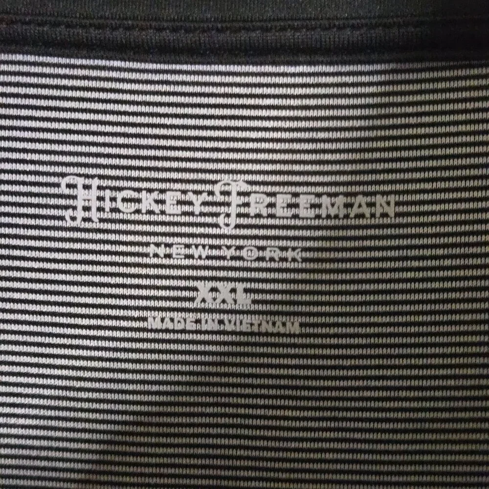 Hickey Freeman Comfort Stretch 1/4 Zip Pullover Black Quality Comfort Size XXL